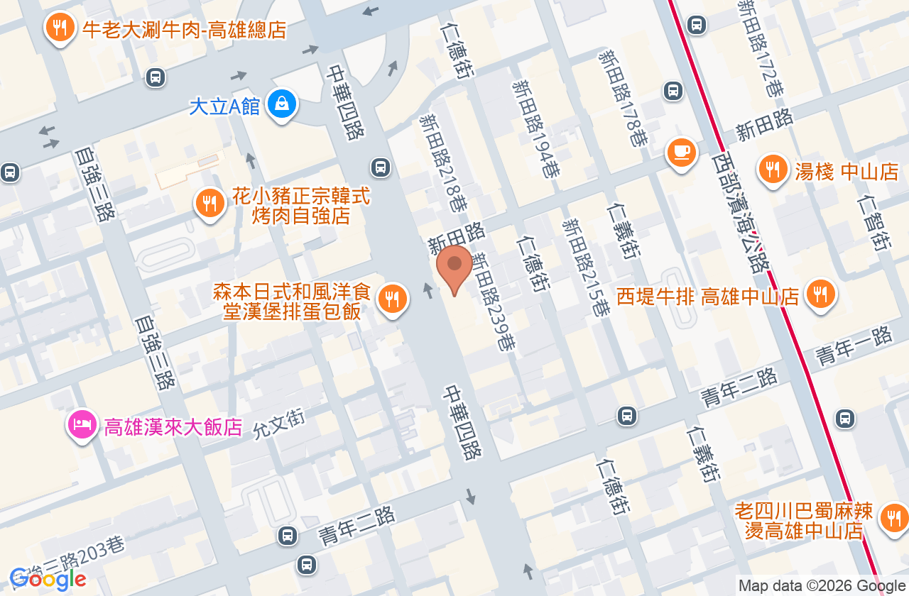 五福診所 位置地圖