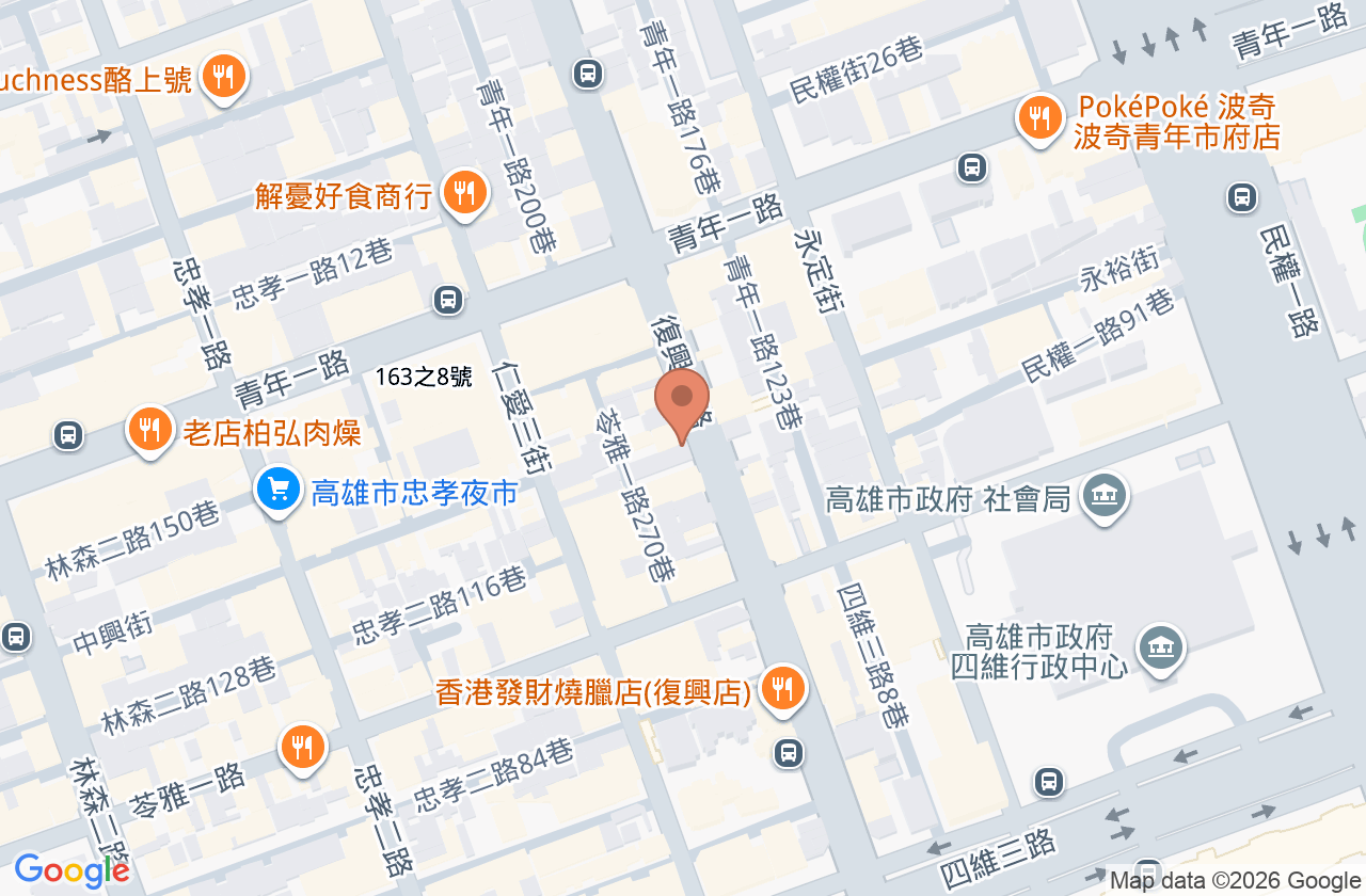 許耳鼻喉科診所 位置地圖