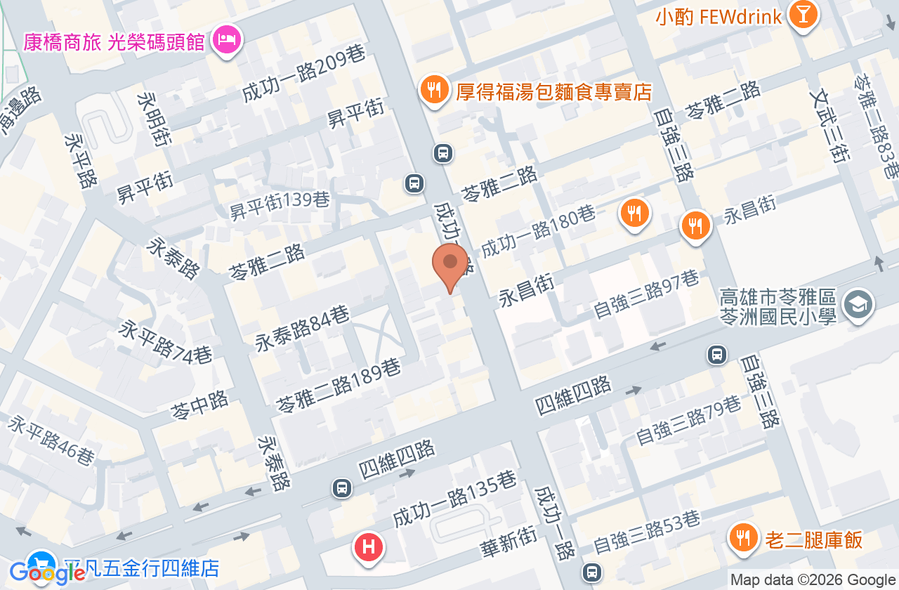 張清雲內科家醫科診所 位置地圖