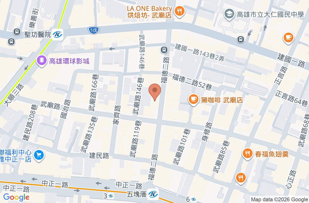 許桂庭外科診所 位置地圖