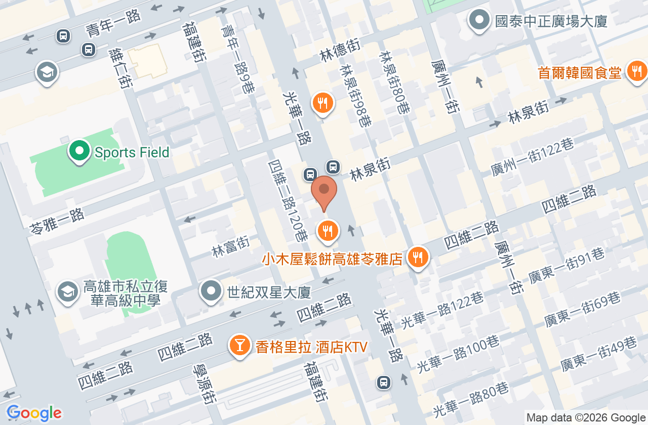 永康診所 位置地圖