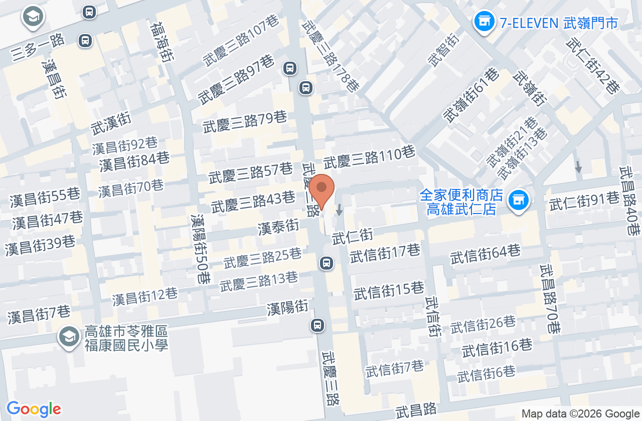 鍾展生耳鼻喉科診所 位置地圖