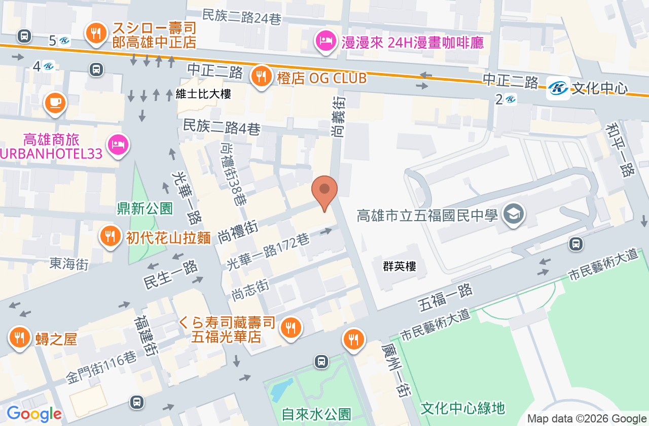 張鎰基耳鼻喉科診所 位置地圖