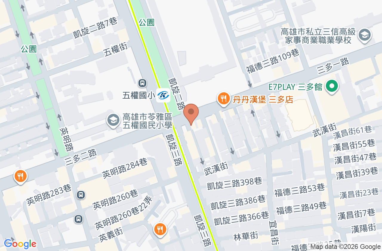 曾惠仁耳鼻喉科診所 位置地圖