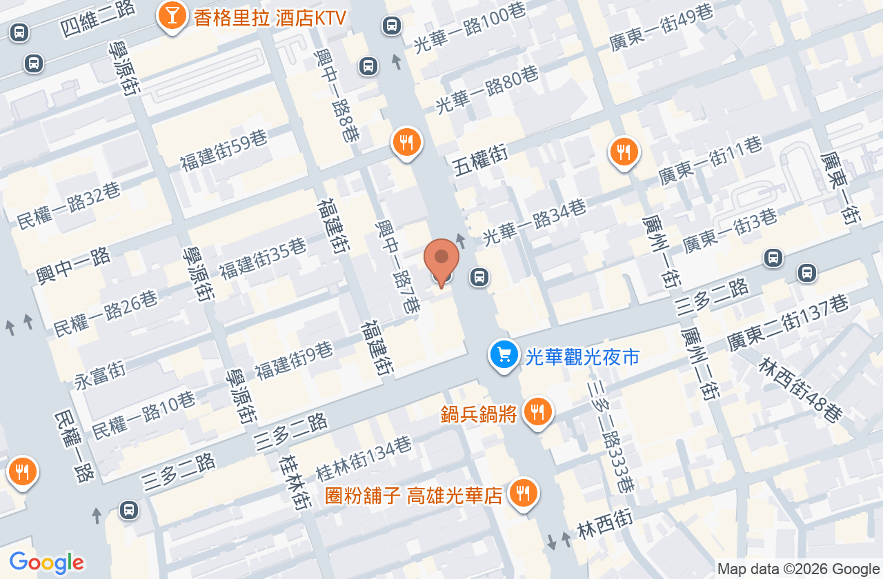 大澤眼科診所 位置地圖