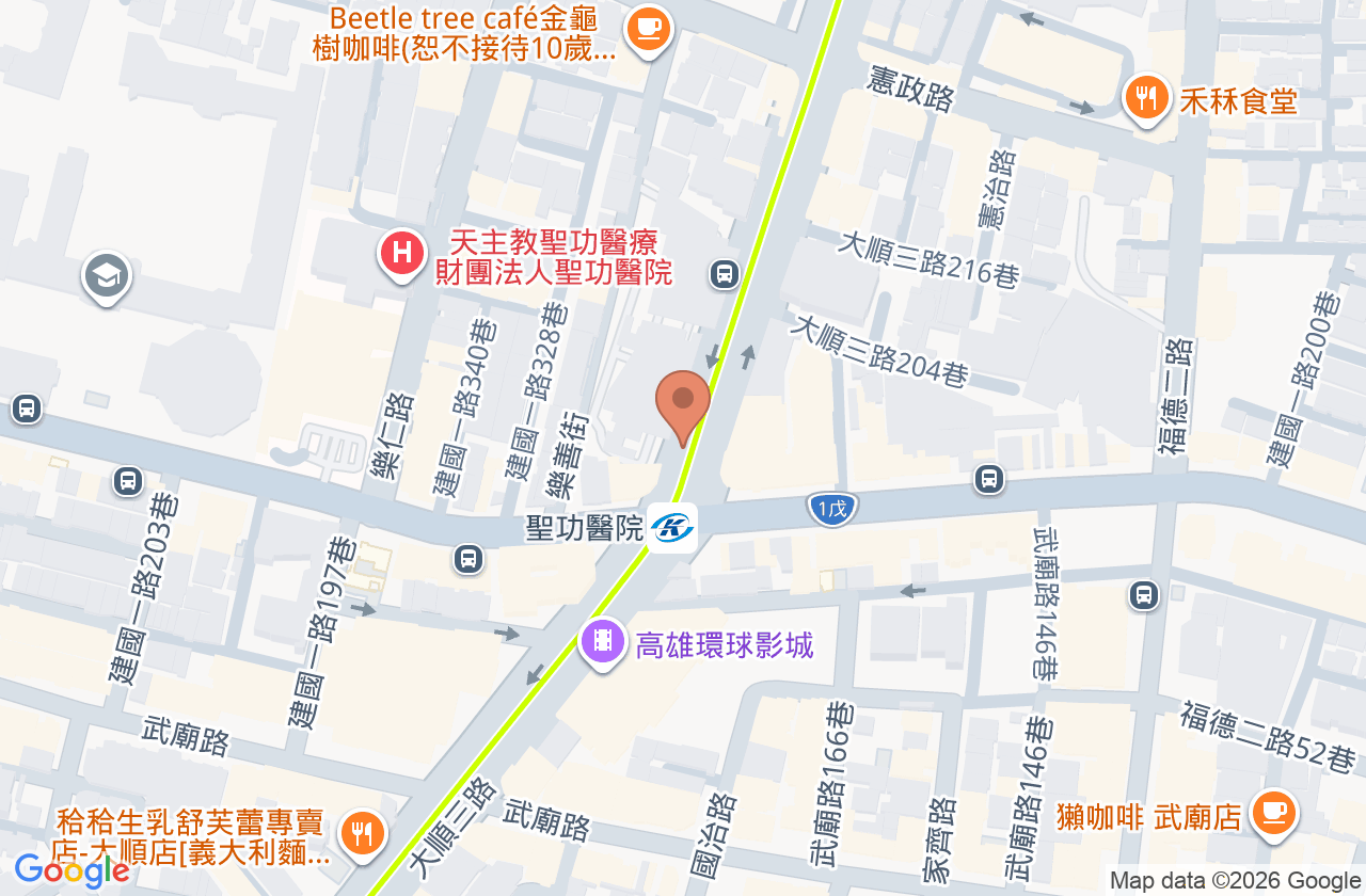 邱靖媛小兒專科診所 位置地圖