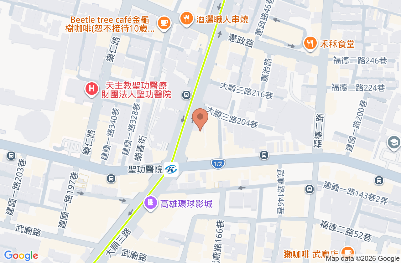 聖安診所 位置地圖