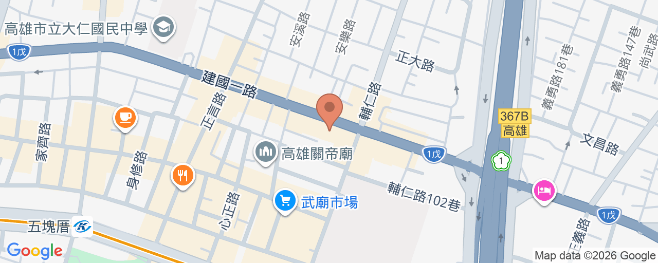 一誠診所 位置地圖