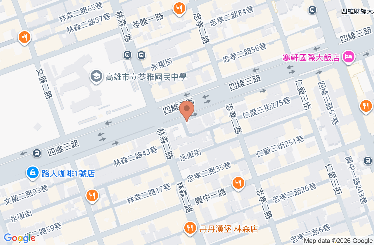 宗天一皮膚科診所 位置地圖