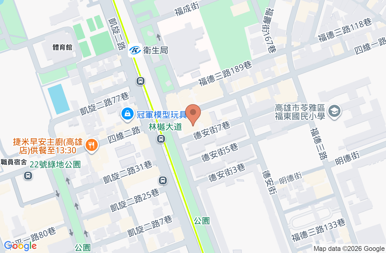 展穎診所 位置地圖