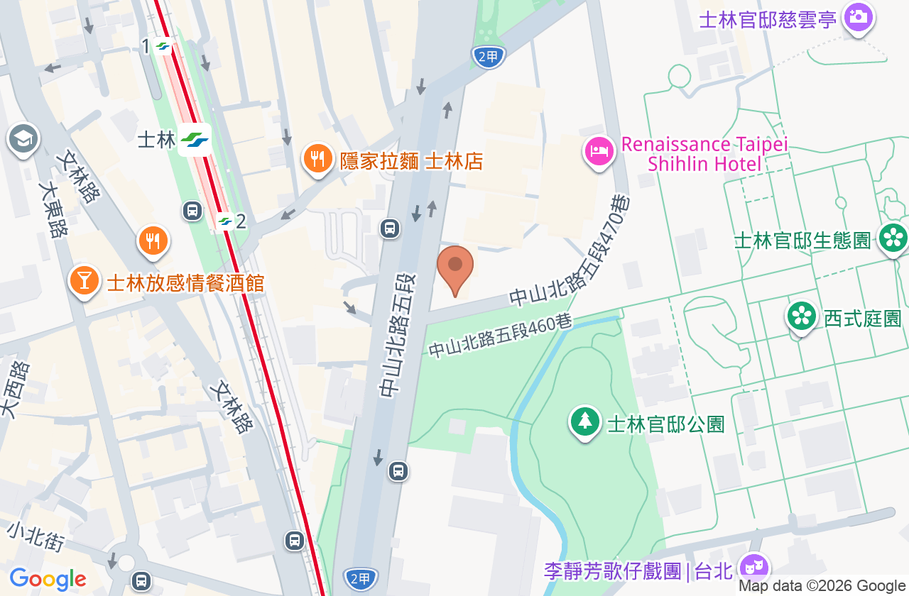 悅馨牙醫診所 位置地圖