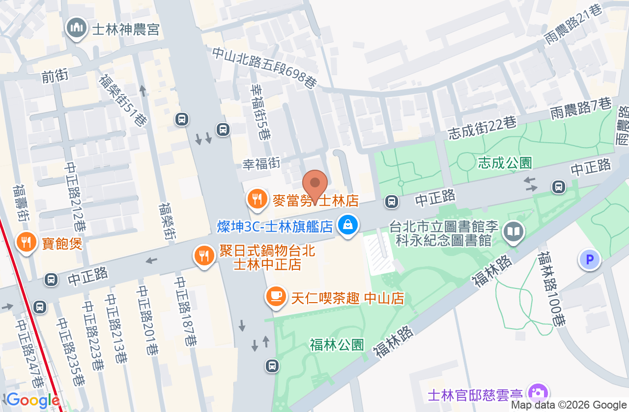 嘉芮牙醫診所 位置地圖