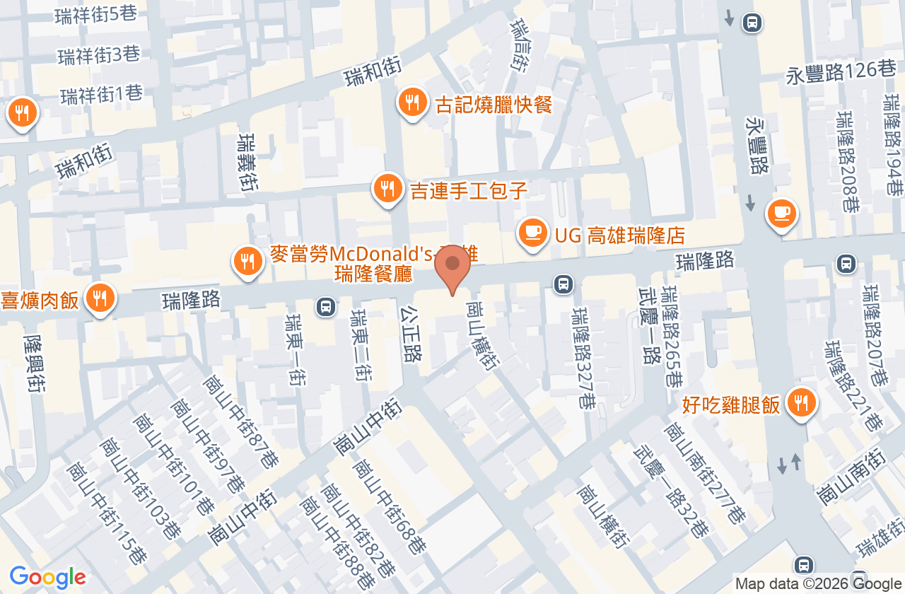 東輝眼科診所 位置地圖
