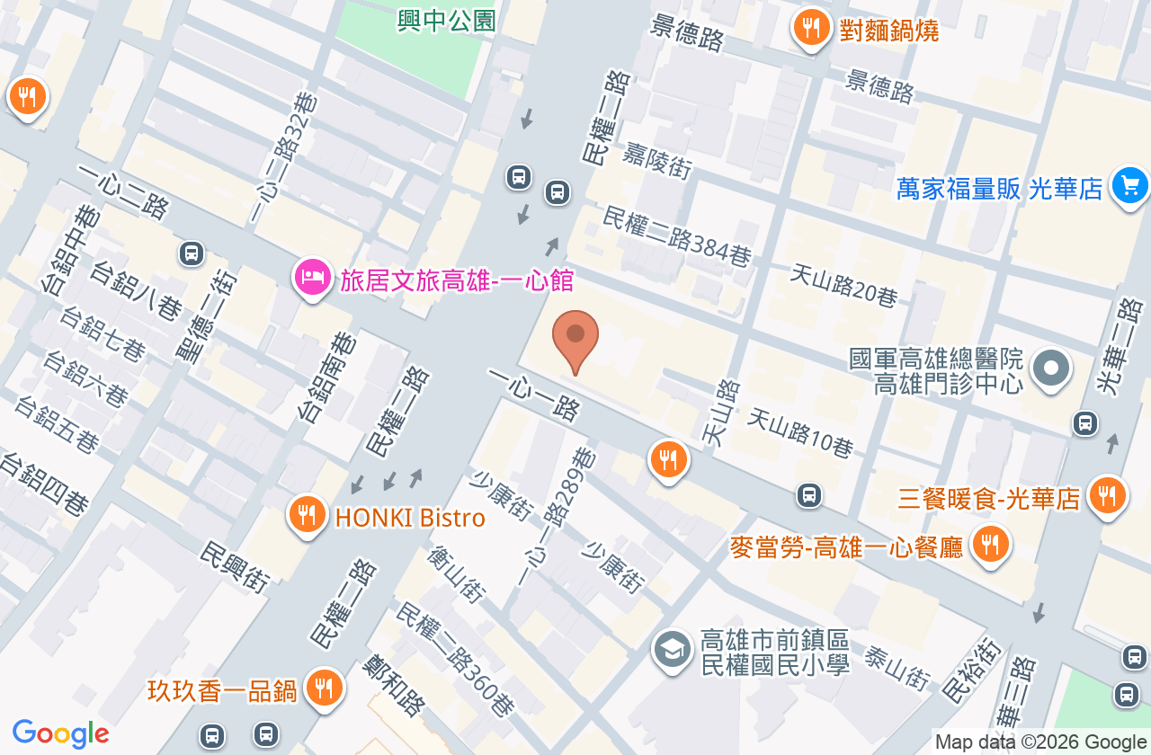 仁祥復健科診所 位置地圖