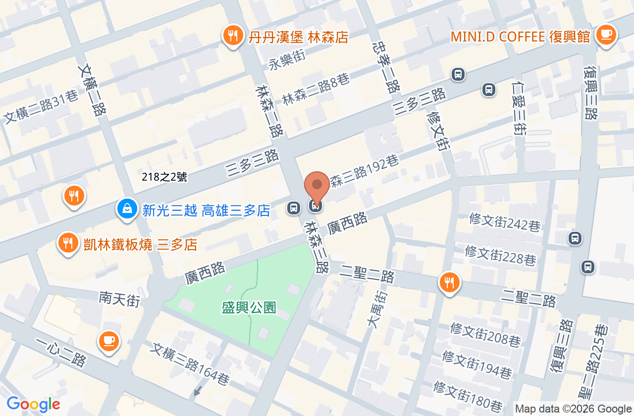 葉添浩整形外科診所 位置地圖