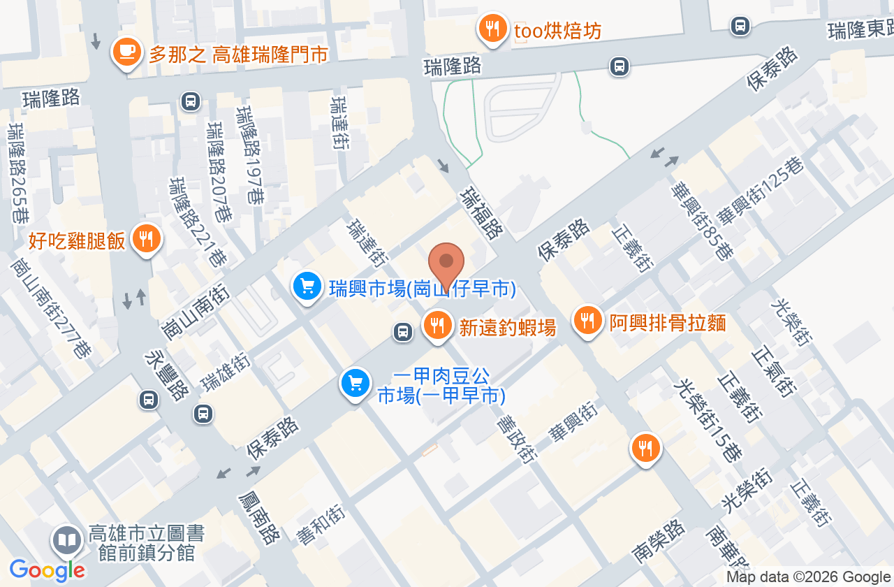 黃裕峰耳鼻喉科診所 位置地圖