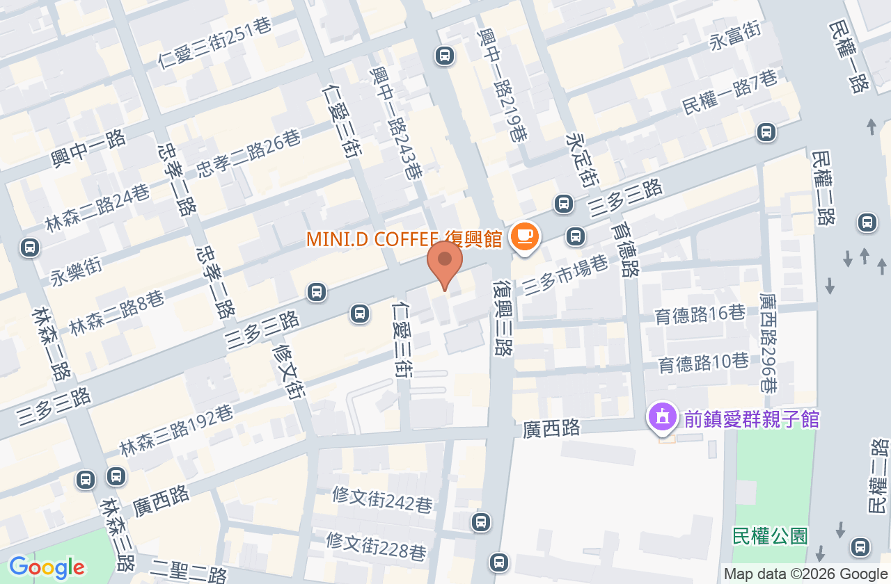 四季眼科診所 位置地圖