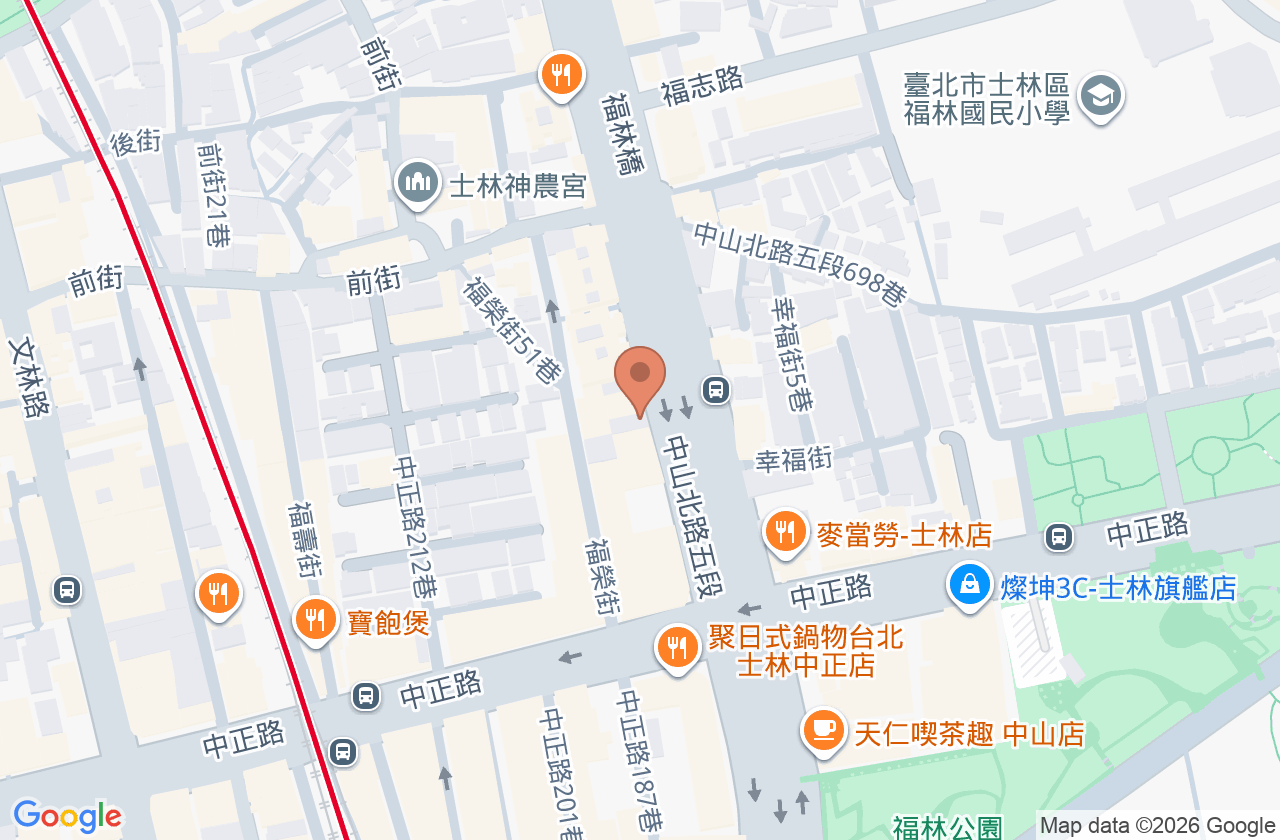 海蒂牙醫診所 位置地圖