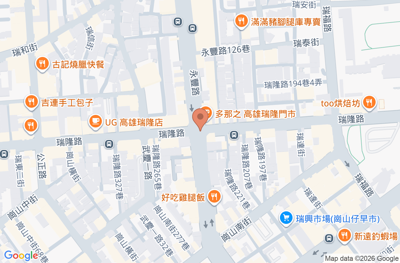 蕭基昌耳鼻喉科診所 位置地圖