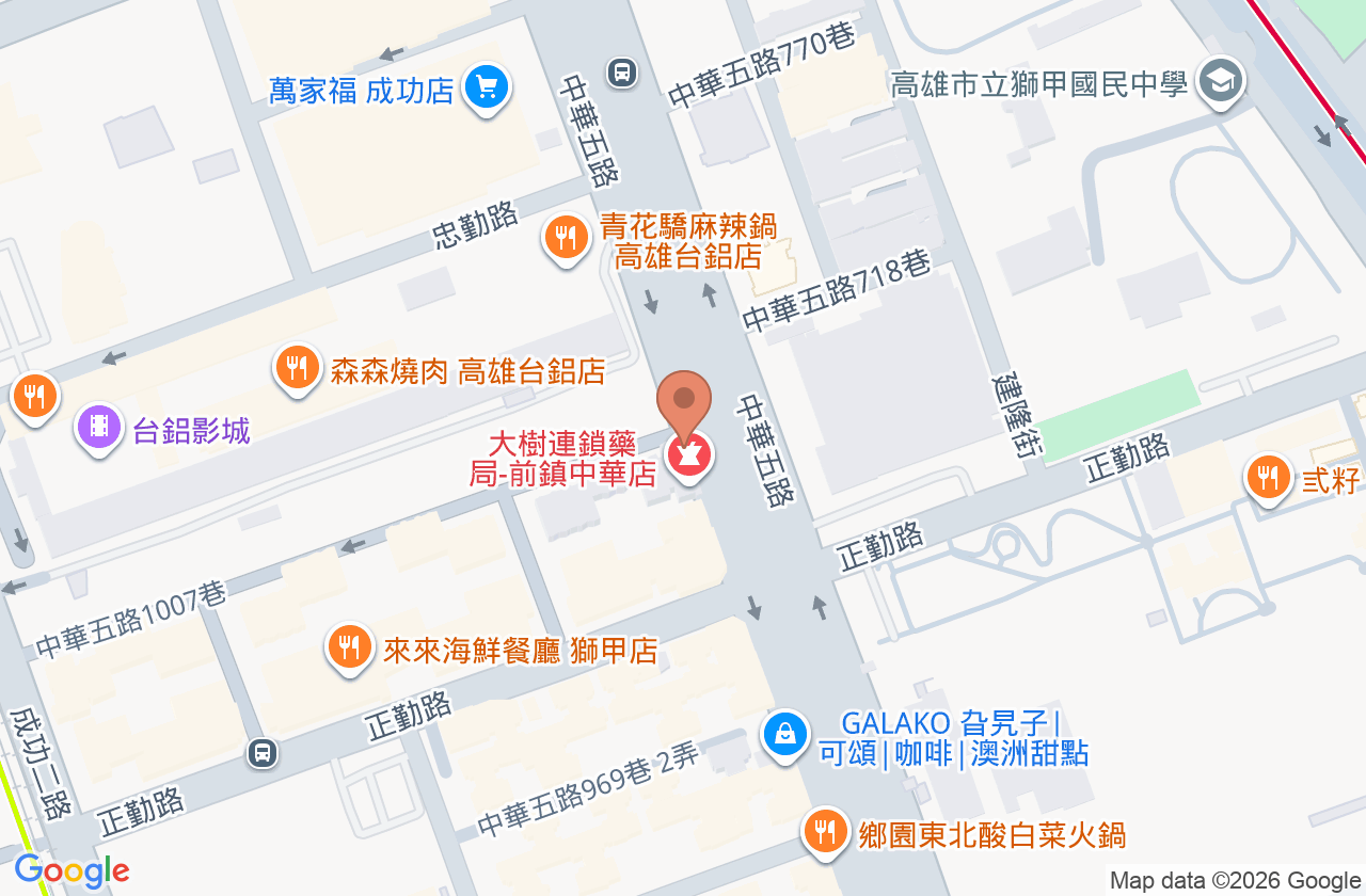 易昌復健科診所 位置地圖