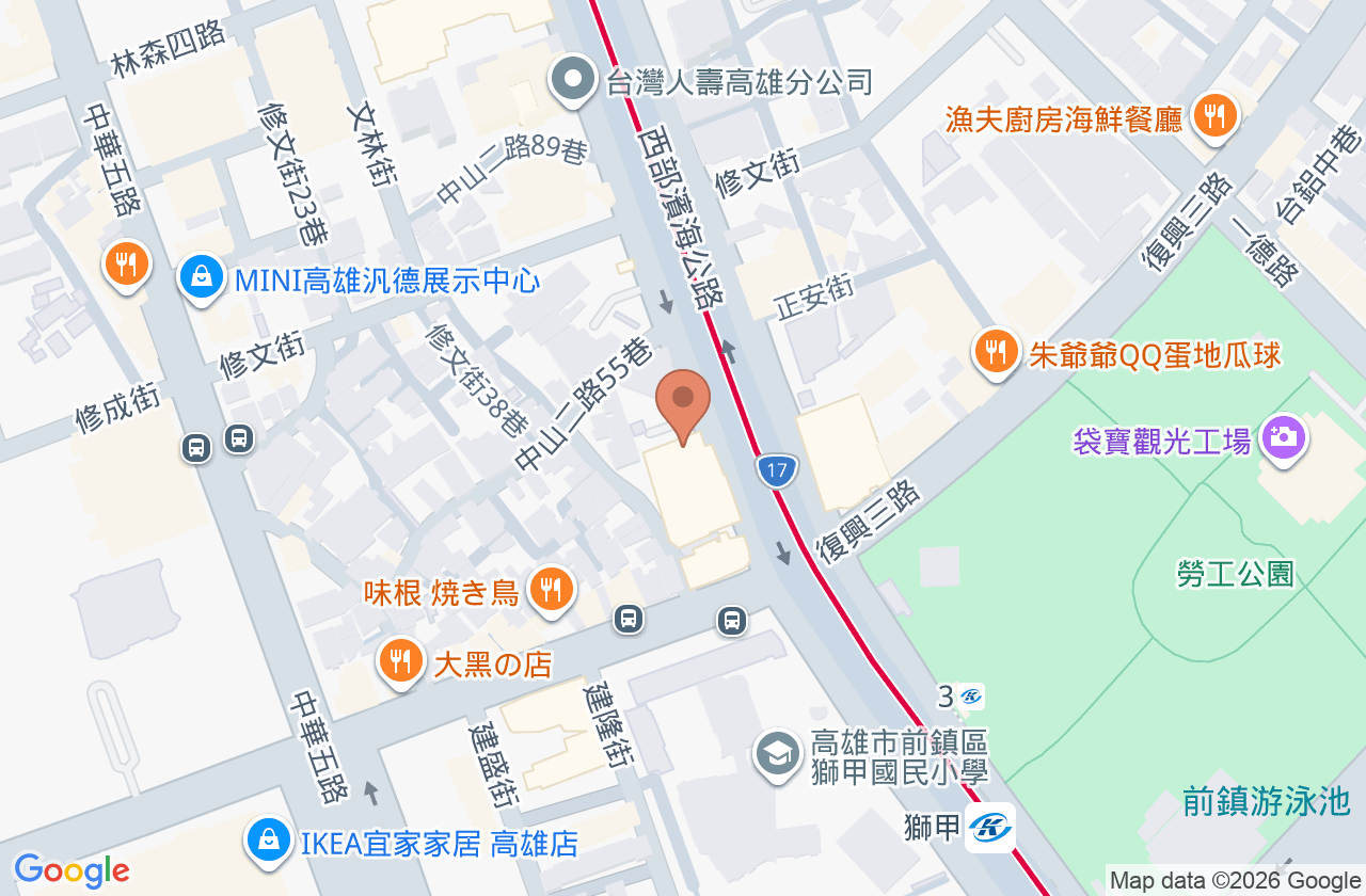 尚正診所 位置地圖