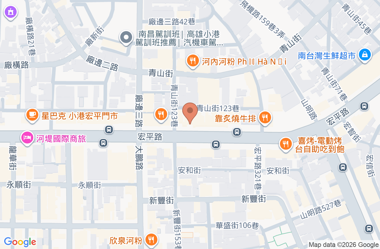 和杏診所 位置地圖