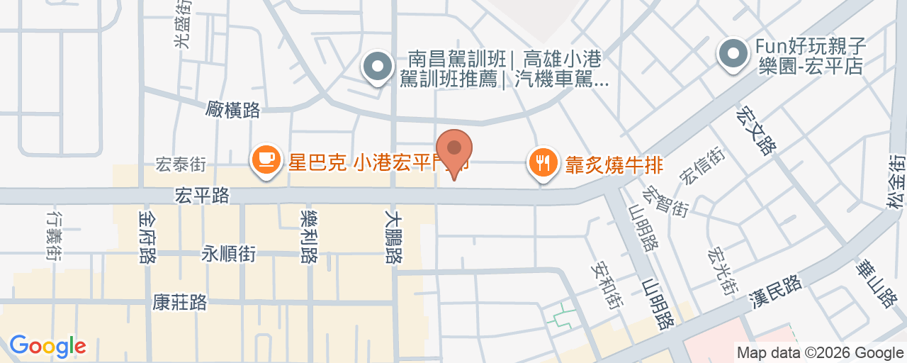 和杏診所 位置地圖
