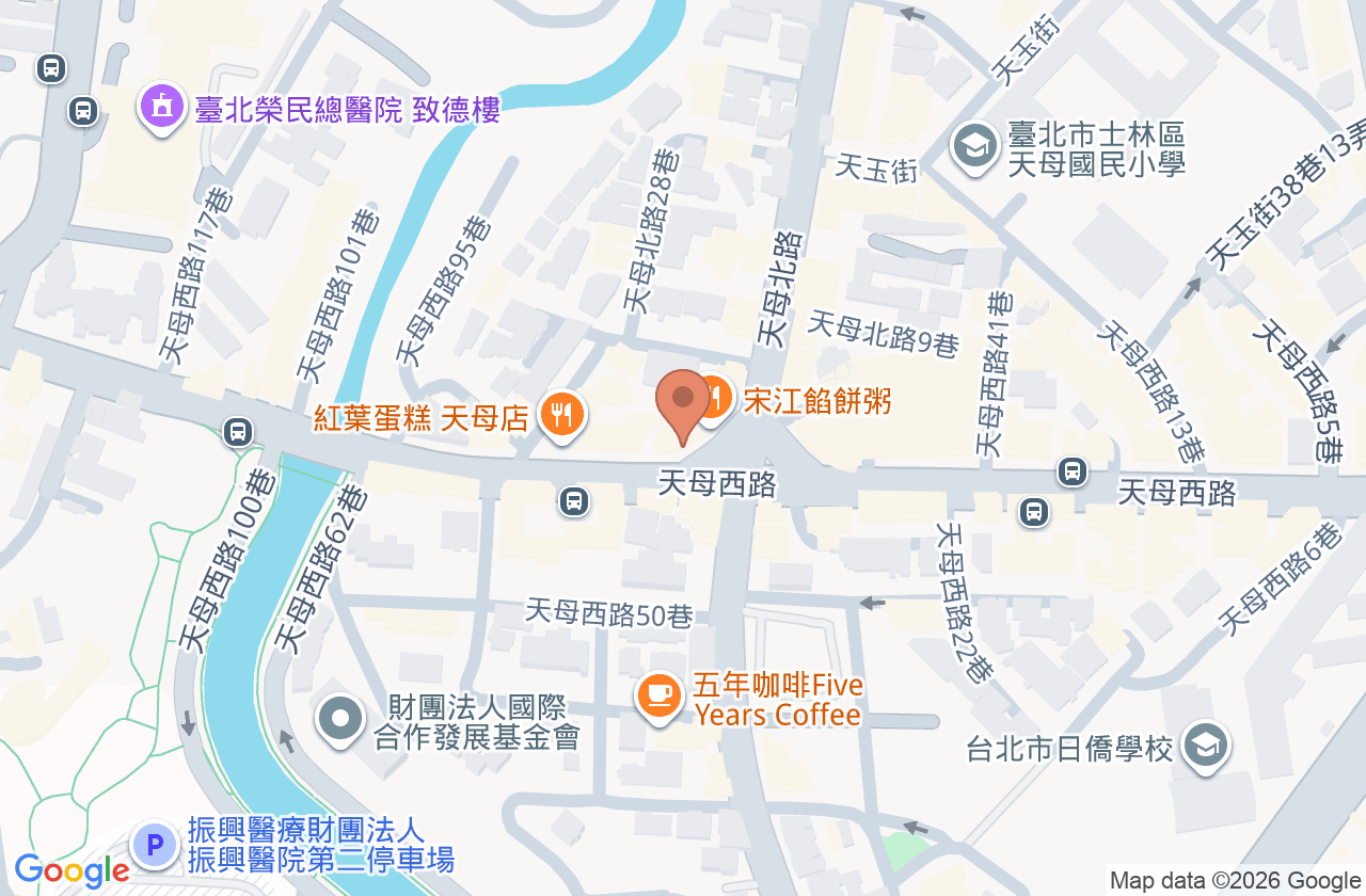 旭天牙醫診所 位置地圖