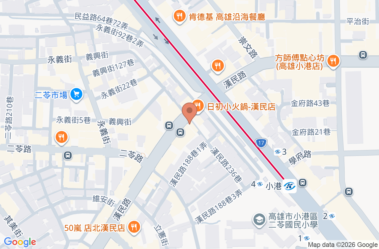 達福骨外科診所 位置地圖