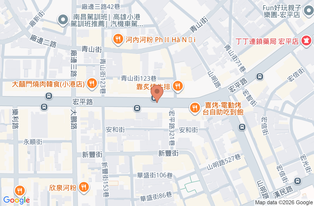 明港診所 位置地圖