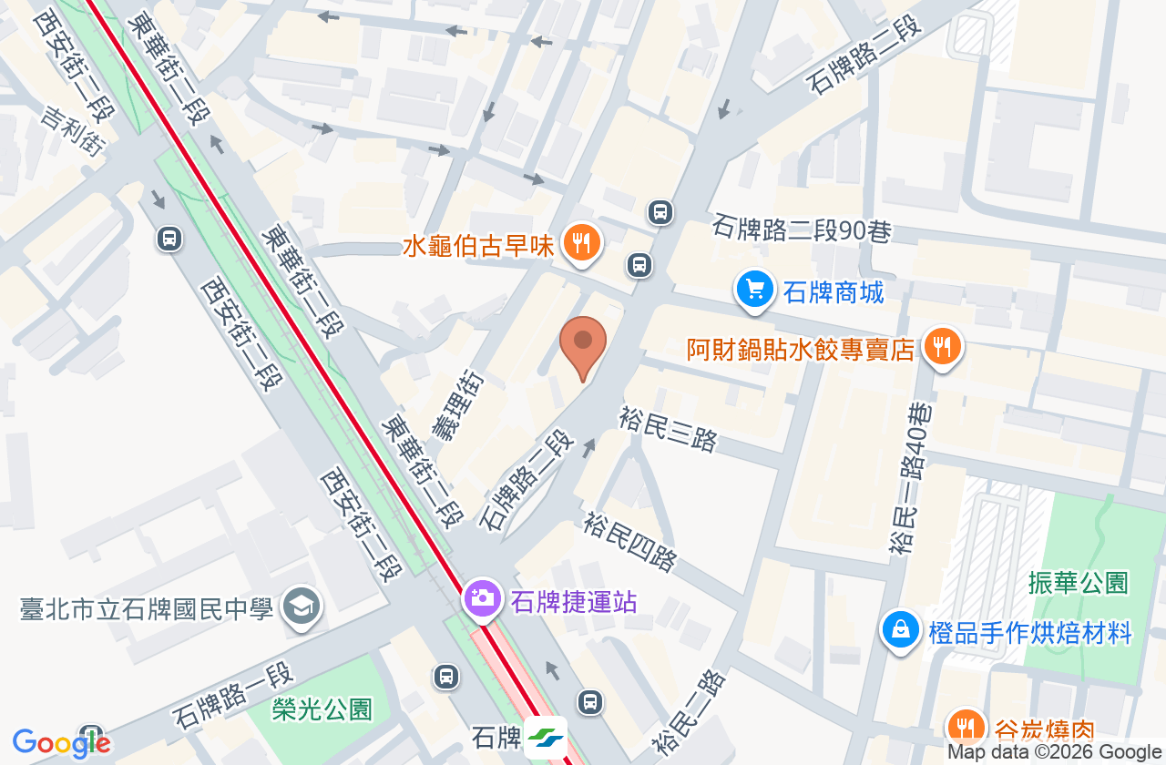 方圓牙醫診所 位置地圖
