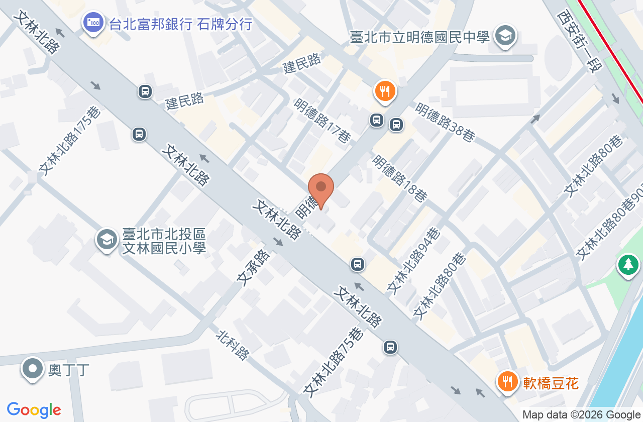 明德牙醫診所 位置地圖