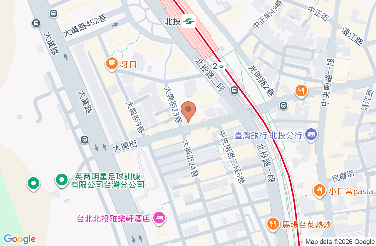 明月牙醫診所 位置地圖