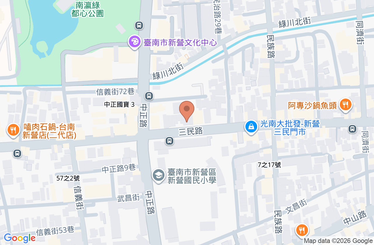 名家皮膚科診所 位置地圖