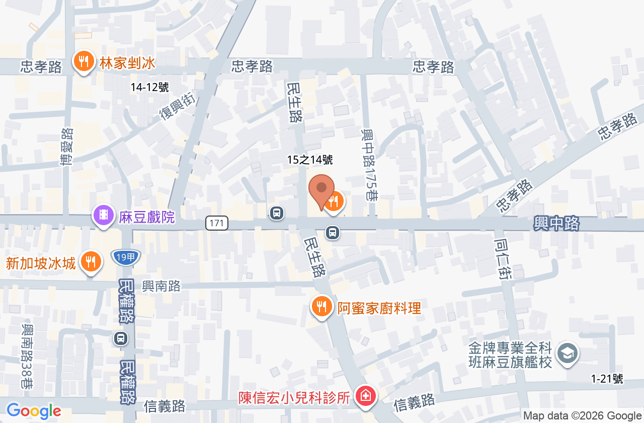 全視界眼科診所 位置地圖