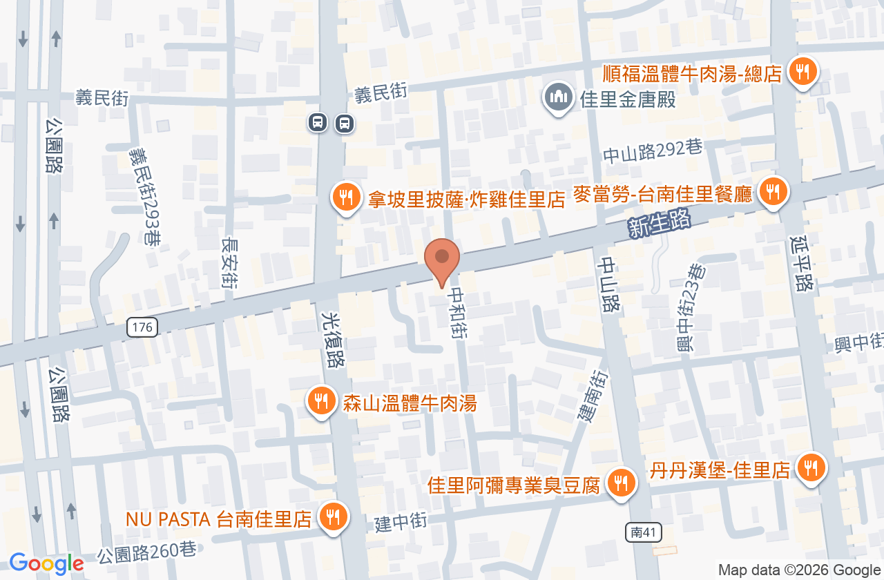 佳元診所 位置地圖