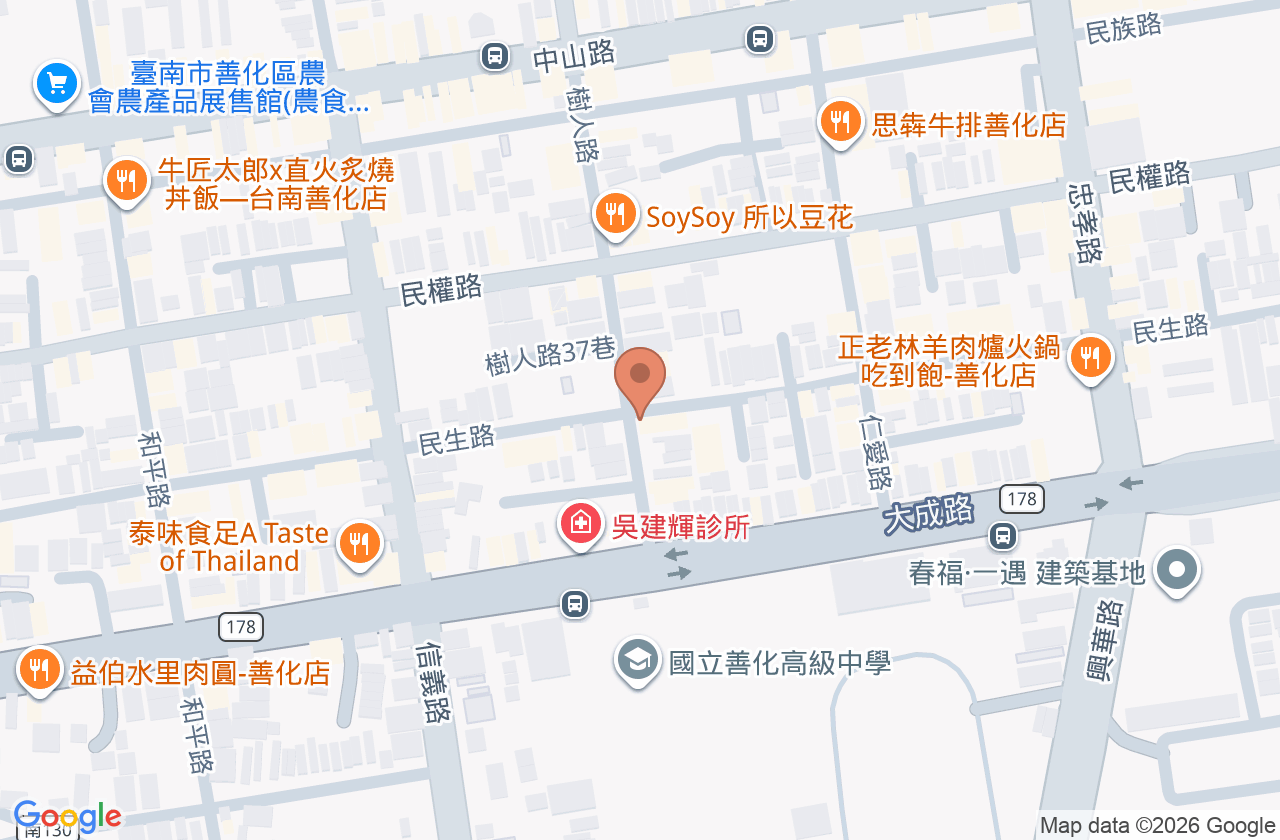 禎明眼科診所 位置地圖