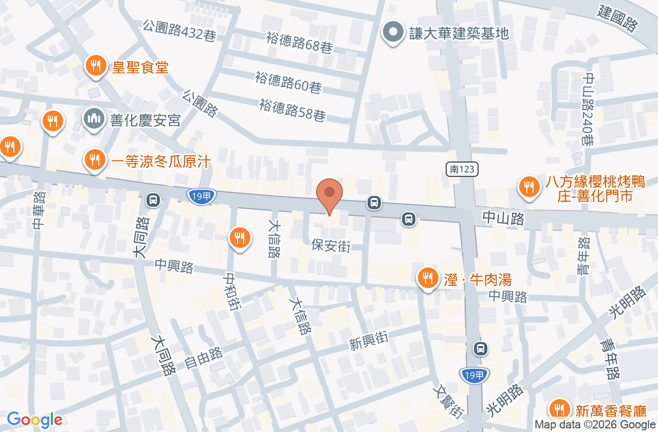 佑全骨科診所 位置地圖