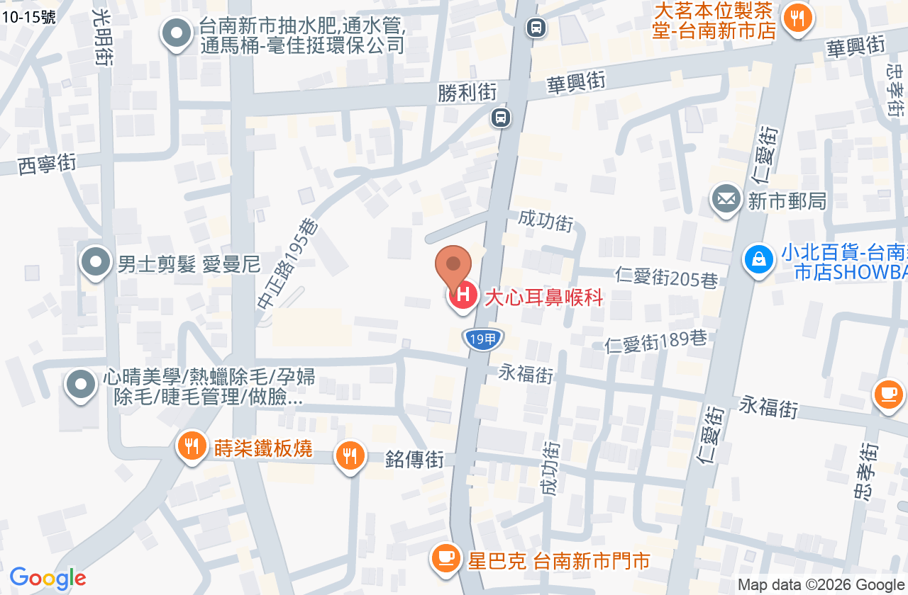 弘大內科診所 位置地圖