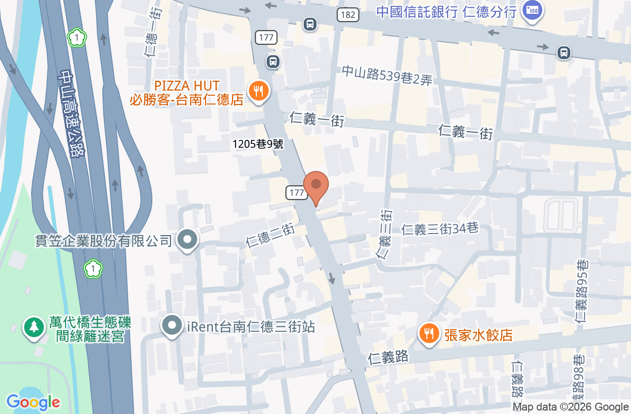 樂行診所 位置地圖