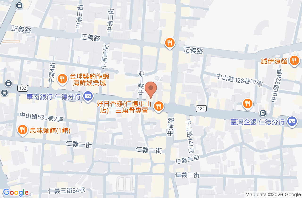 澤芯診所 位置地圖